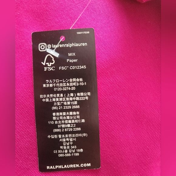 LAUREN RALPH LAUREN SET Wide-Leg Pants and Blouse NWT - Picture 15 of 16